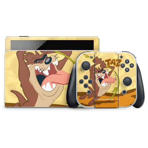 Looney Tunes Tasmanian Devil Rope Swing Nintendo Skins